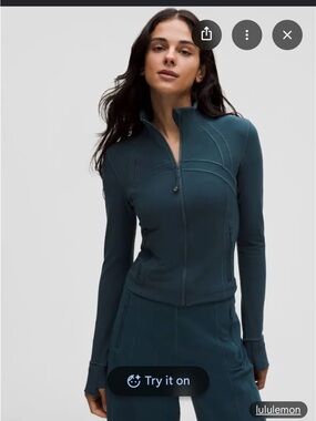 Lululemon cropped define jacket